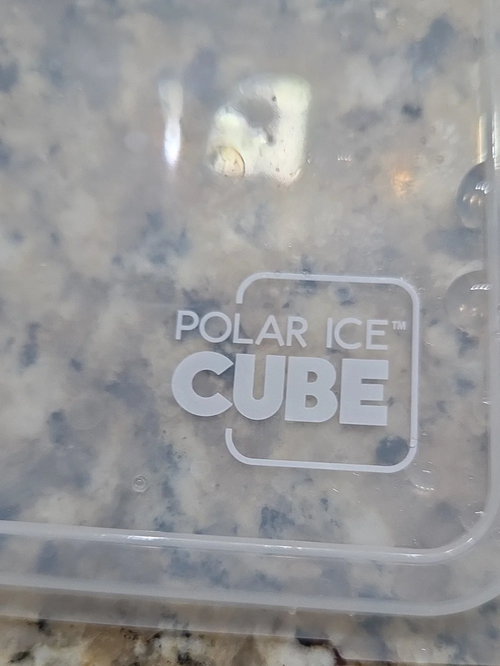 Ice Cube Tray Set with Lids - Clear & Light Gray